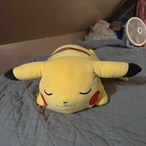 Pokemon Sleeping Plush Pikachu